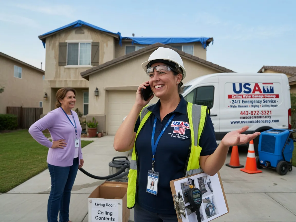 Ceiling Water Damage Restoration Snover, MI FAQs